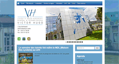Desktop Screenshot of lyceehugobesancon.org